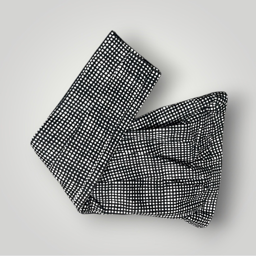 Women’s Fashion Petite Monochrome Checkered Pants